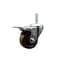 Service Caster 3 Inch High Temp Phenolic 34 Inch Stem Caster with Total Lock Brake SCC SCC-TSTTL20S314-PHRHT-34212 - alternate 1